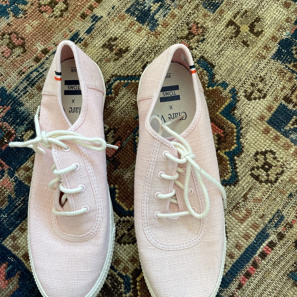 Toms x Claire V tennies!